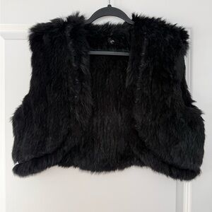 Real Rabbit Fur Vest